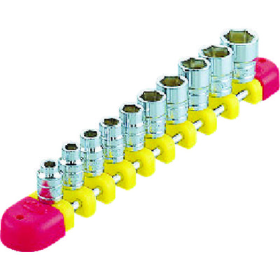 京都機械工具 KTC 6.3sq.ソケットセット[10コ組] TB210E 1セット 383-9206（直送品）