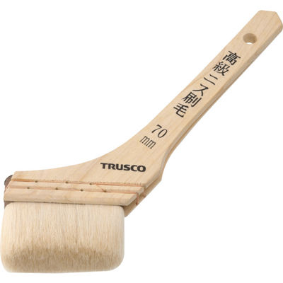 トラスコ中山 TRUSCO 高級ニス刷毛 30号 70mm幅 TPB-423 1本 254-8496（直送品）