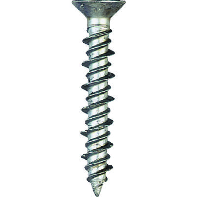 TRUSCO Pレスアンカー サラ頭 スチール 6X90 4本入 (コンクリート・ブロック・木材用/ねじ固定式 ) PFV-690BT（直送品）