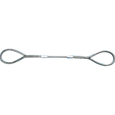 トラスコ中山 TRUSCO Wスリング Aタイプ 8mmX2.0m GR-8S2 1本 176-9961（直送品）