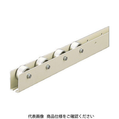 トラスコ中山 TRUSCO ホイールコンベヤ プレス製Φ40X20 P75XL2400 V-40T-75-2400 1台(1本)（直送品）