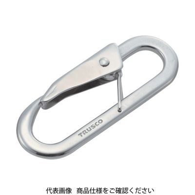 トラスコ中山 TRUSCO スナップフック ステンレス製 C型 線径φ6×開口9mm (2個入) TSF-5C 1袋(2個)（直送品）