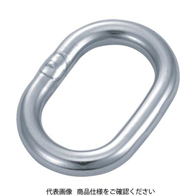 トラスコ中山 TRUSCO 楕円リンク ステンレス製 5mm 2個入 TOL-5 1袋(2個) 300-9319（直送品）