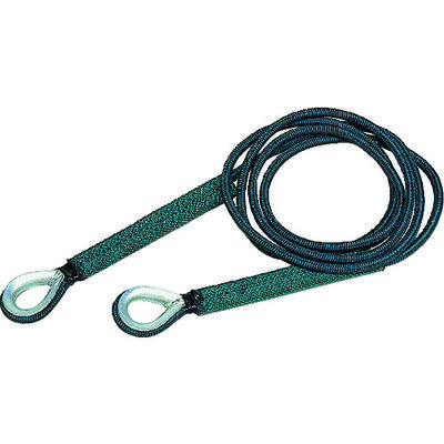 トラスコ中山 TRUSCO セフティパワーロープ 両端シンブル入 9mmX5m SP-95C 1本 117-5637（直送品）