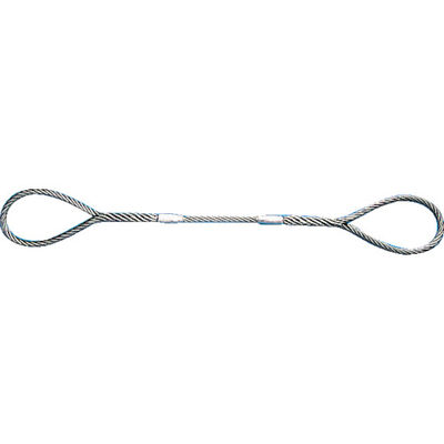 トラスコ中山 TRUSCO Wスリング Aタイプ 14mmX1.0m GR-14S1 1本 177-0241（直送品）