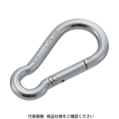 トラスコ中山 TRUSCO ステンレススナップフック B型 線径Φ12×開口21mm (1個) TSF-12B 1袋(1個)（直送品）