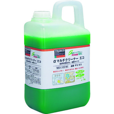 トラスコ中山 TRUSCO αマルチクリーナーエコ 3L PS-03 1個 215-1031（直送品）