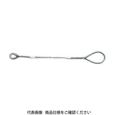 トラスコ中山 TRUSCO Wスリング Bタイプ 片端シンブル入り 6mmX2.5m GRB-6S2.5 1本 286-9471（直送品）