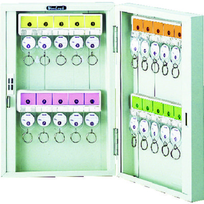 トラスコ中山 TRUSCO キーボックス 鍵付タイプ ホルダ数20個 K-20 1台(1個) 000-8389（直送品）