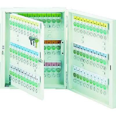 トラスコ中山 TRUSCO キーボックス 鍵付タイプ ホルダ数120個 K-120 1台(1個) 000-8206（直送品）