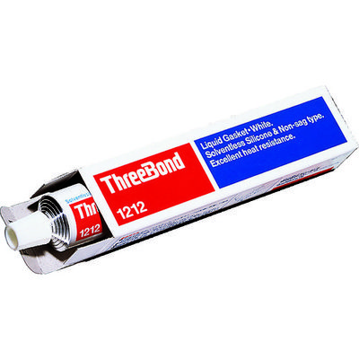THREEBOND 液状ガスケット TB1212 シリコーン系工業用シール剤 白色 100g 耐熱・耐寒・耐薬品性(1212AA)（直送品）