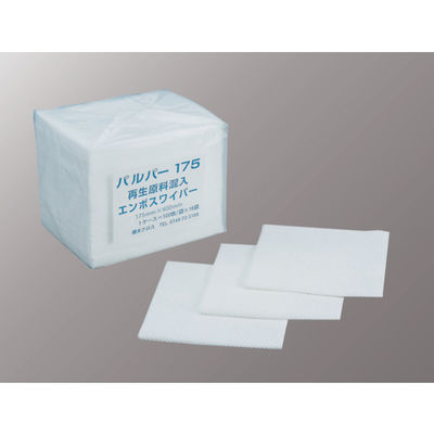 橋本クロス 橋本 パルパー 2ツ折175×400mm 100枚×16袋/Cs(箱)1600枚 P175 1ケース(1600枚)（直送品）