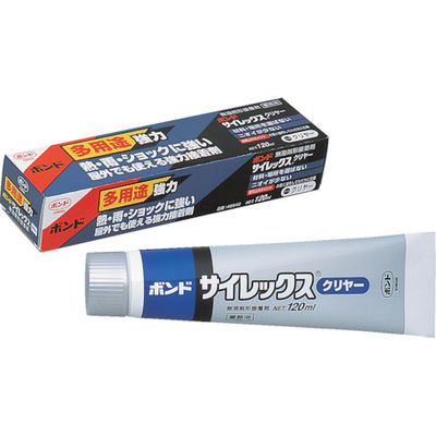 コニシ サイレックス 120ml(箱)透明 #46842 透明 SLX120 TM 1本 103-3972（直送品）