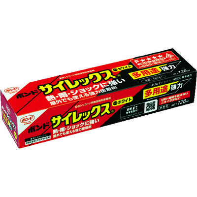 コニシ サイレックス 120ml(箱)白 #46841 白 SLX120 W 1本 103-3964（直送品）