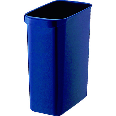 トラスコ中山 TRUSCO くず入れ 角型 18.0L ダークブルー TGYC711 1個 353-9938（直送品）