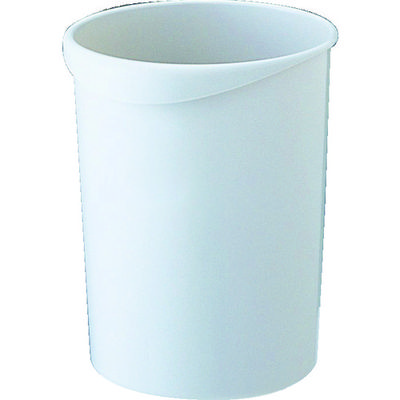 トラスコ中山 TRUSCO くず入れ 丸型 8.1L グレー TGYC633 1個 353-9865（直送品）