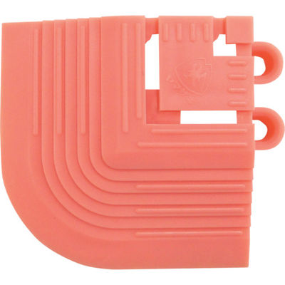 山崎産業 コンドル 素足スノコ コーナー ピンク F-163-FC-P P 1個(1枚) 370-1735（直送品）