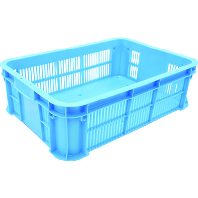岐阜プラスチック工業 RISU MB型メッシュコンテナー 369686 MBー210BX 青 B 1個 376-2149（直送品）