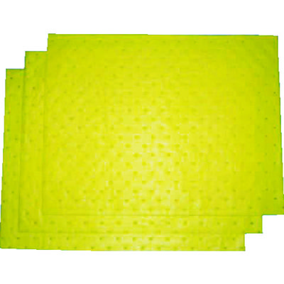 橋本クロス 橋本 オイルシート イエロー 薬品対応 400mm×500mm (150枚入) YHO-4050 1箱(150枚)（直送品）