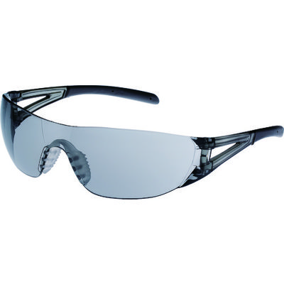 山本光学 YAMAMOTO 一眼型セーフティグラス レンズ色スモーク テンプルカラーライトスモーク LF-202 1個 375-6611（直送品）