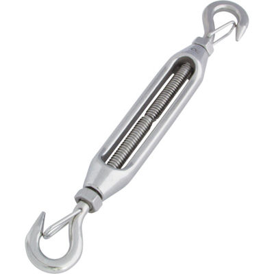 水本機械製作所 水本 ステンレス 枠式ターンバックル外れ止め付(フック&フック) 2分5厘 B-1353 1個 378-8369（直送品）