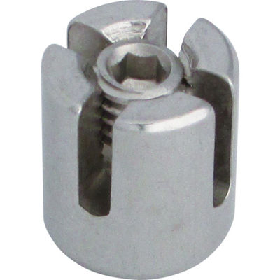 水本機械製作所 水本 ステンレス ダブルクリップ 適合ワイヤー径1mm B-2187 1個 378-9586（直送品）