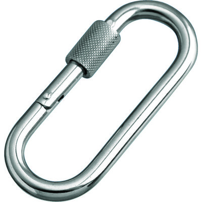 水本機械製作所 水本 ステンレス プチカラビナ(環付) 線径10mm 長さ89mm B-2110 1個 378-9454（直送品）