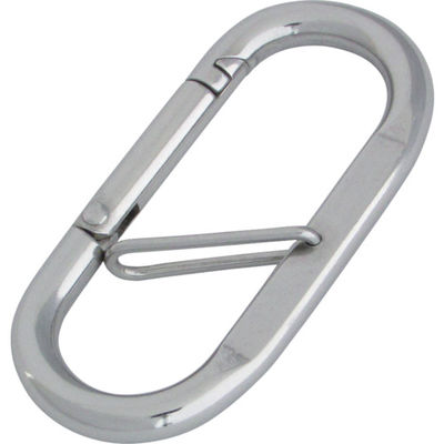 水本機械製作所 水本 ステンレス プチカラビナ(ハズレ止め付) 線径6mm 長さ66mm B-157 1個 378-8717（直送品）