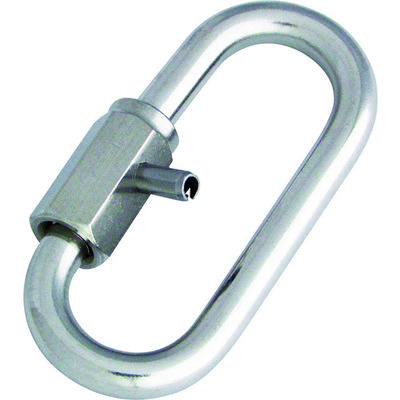 水本機械製作所 水本 ステンレス ピン止めリングキャッチ 線径4mm 長さ34mm B-802 1個 379-0711（直送品）