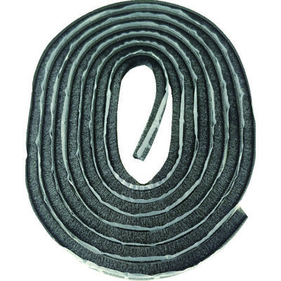 槌屋ティスコ 槌屋 屋外用すき間モヘアシール ブラック 6mm×7mm×2.5m NO6070 BK 1巻 391-4313（直送品）