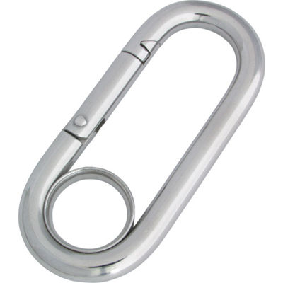 水本機械製作所 水本 ステンレス プチカラビナ(リング付) B-162 1個 378-8806（直送品）