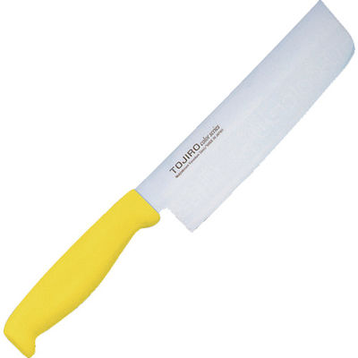 藤次郎 IKD カラー薄刃(Y) S02200005280 1丁 393-6279（直送品）