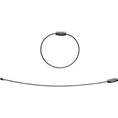 ニッサチェイン キーワイヤー 300mm (10本入) TKY-300 1袋(10本) 360-8662（直送品）