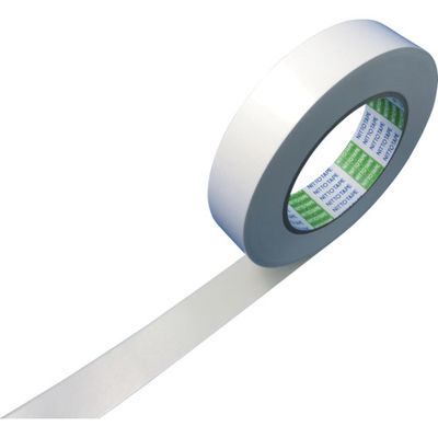 日東電工 日東 金属・ゴム印刷版の固定用両面テープ No.513 25mm×30m ホワイト 513-25 1巻 377-7006（直送品）