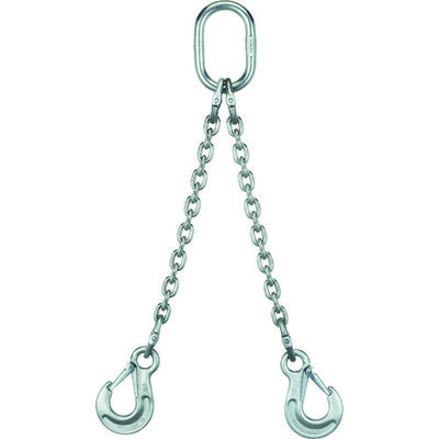 象印チエンブロック 象印 SUS製チェーンスリング2本吊りスリングフックタイプ 0.6t 2-AWI-HSWI-5 1台(1組)（直送品）