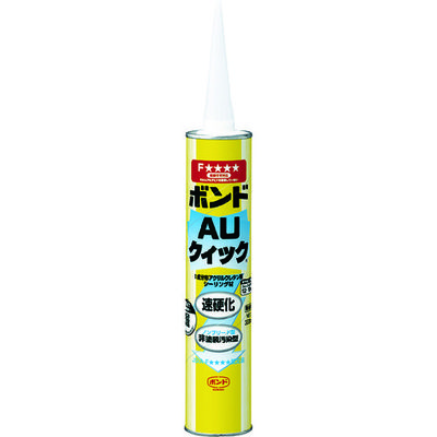 コニシ ボンドAUクイック グレー 333ml 40111 1本 374-8294（直送品）