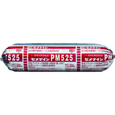 セメダイン 発泡ポリスチレンボード用接着剤 PM525 2kg RE-232 1本（直送品）