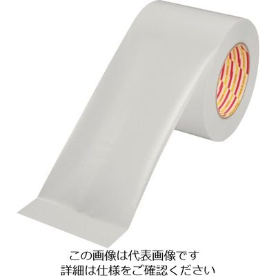 ダイヤテックス パイオラン ラインテープ 100mm×50m 白 L-10-WH-100MM 1巻 382-7372（直送品）