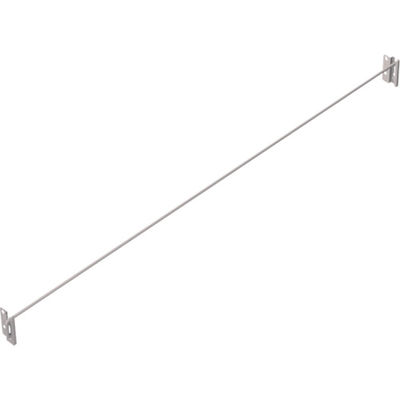 トラスコ中山 TRUSCO スチールラック M1.5用 回転式落下防止バー W1500用 M1.5-KRB15-NG 1組 393-3903（直送品）