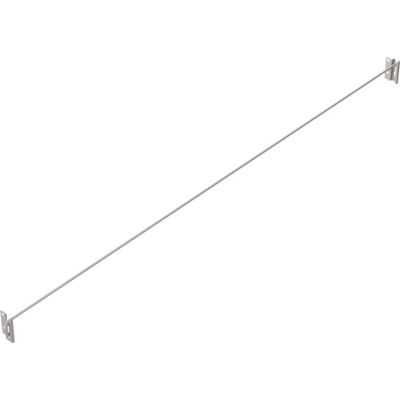 トラスコ中山 TRUSCO スチールラック M1.5用 回転式落下防止バー W1800用 M1.5-KRB18-NG 1組 393-3911（直送品）