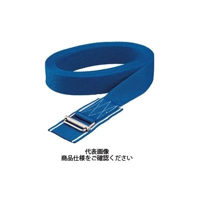 トラスコ中山 TRUSCO 簡易結束ベルト「くくり帯」 30mmX3m 青 KR303B 1本 383-0080（直送品）