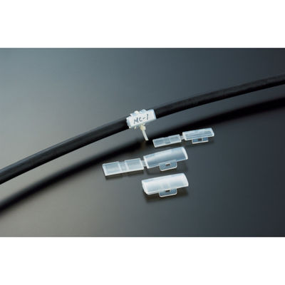 トラスコ中山 TRUSCO マーカーボックス 適用張紙寸法40mmX17.0mm (100個) MC2BOX 1袋(100個)（直送品）