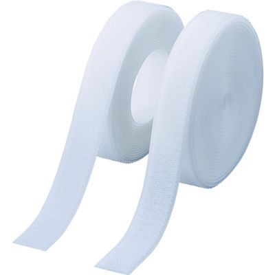 トラスコ中山 TRUSCO マジックテープ 縫製タイプ 100mmX5m 白(1巻=1セット) TMSH-1005-W 1セット(1組)（直送品）
