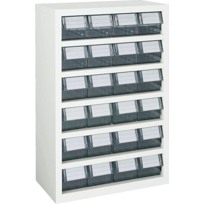 トラスコ中山 TRUSCO パーツケース 横型バンラックケースM型 592X307XH890 4列6段 W TM-46BN 1台（直送品）