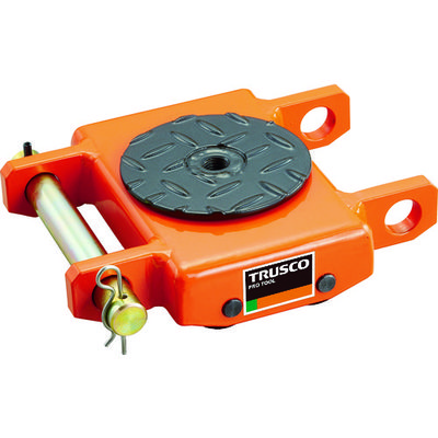 トラスコ中山 TRUSCO 運搬用コロ車 オレンジローラー ウレタン車輪付 低床型 1TON TUW-1T 1台 380-3376（直送品）