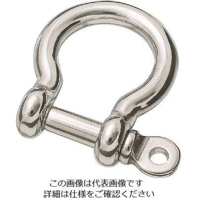 トラスコ中山 TRUSCO オタフクシャックル ステンレス製 D寸法10mm (1個=1袋) TOS-10 1個 380-3791（直送品）