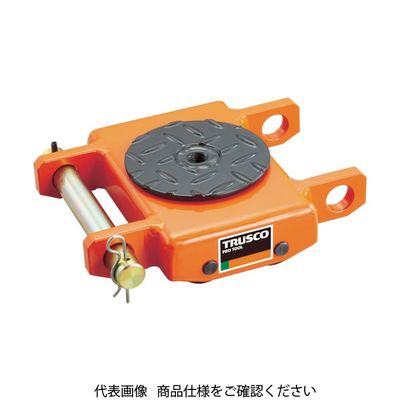 トラスコ中山 TRUSCO 運搬用コロ車 オレンジローラー ウレタン車輪付 低床型 3TON TUW-3T 1台 380-3392（直送品）