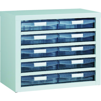 トラスコ中山 TRUSCO 引出しユニット 553X307XH444 AW2X10 W VA-45BWN 1台 393-7461（直送品）