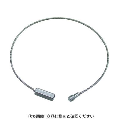 トラスコ中山 TRUSCO ワイヤーキャッチ ステンレス製 線径2mmX0.18m TWK-1 1本(1個) 380-4119（直送品）