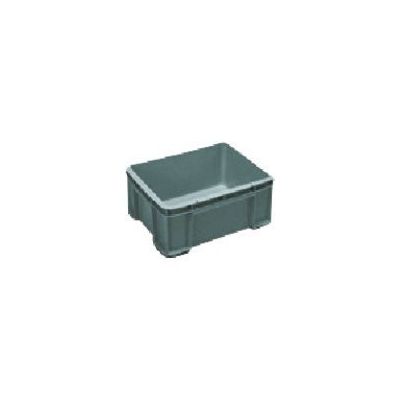 岐阜プラスチック工業 RISU ボックス型コンテナ 236391 ST型コンテナーSTー27C グレー ST-27C GY 1個（直送品）